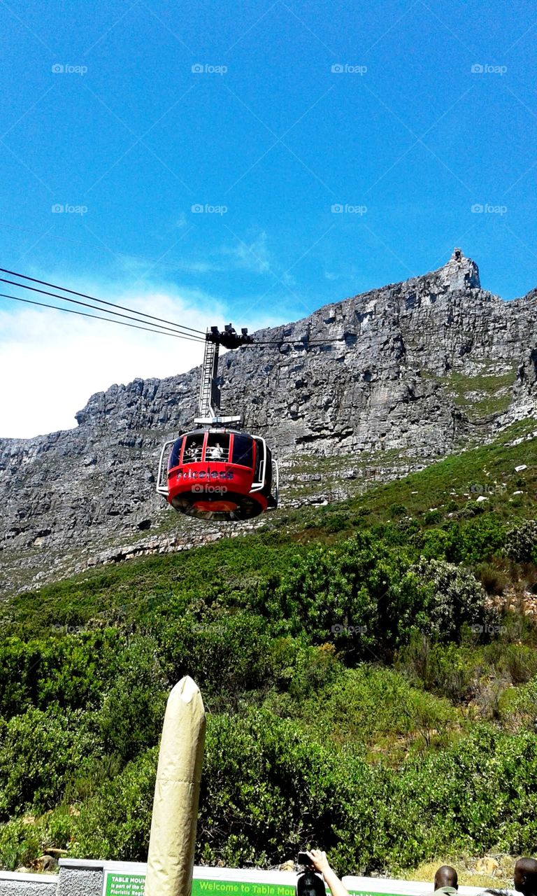 Cableway Table  Mountain