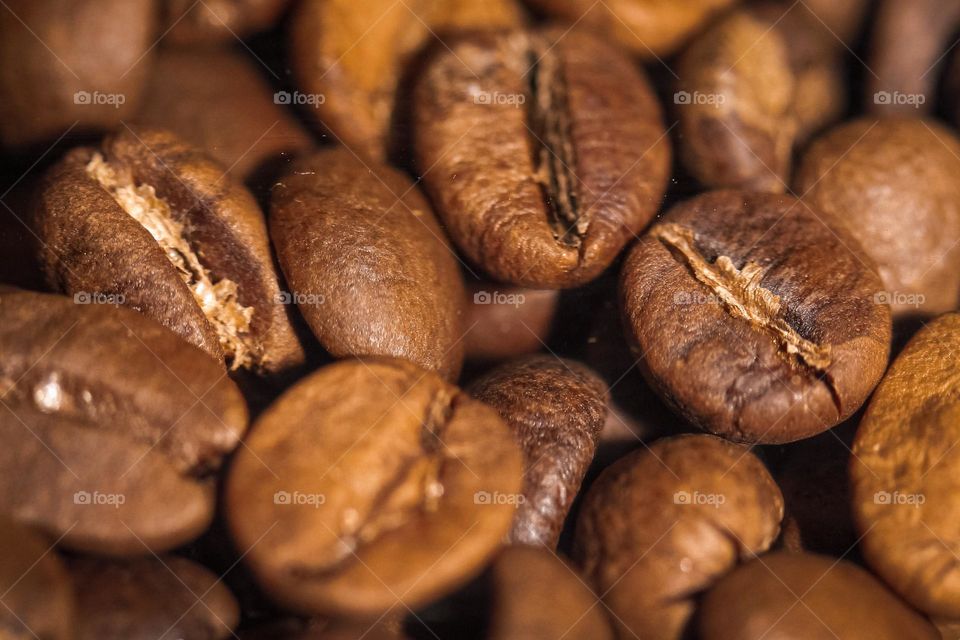 A coffee beans