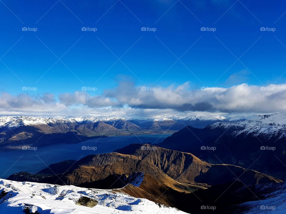 At the top of Ben Lomond, Queenstown, New Zealand. It was one of the best hikes ever.