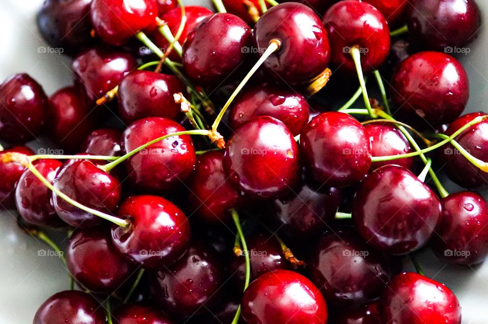 Beautiful sweet cherry