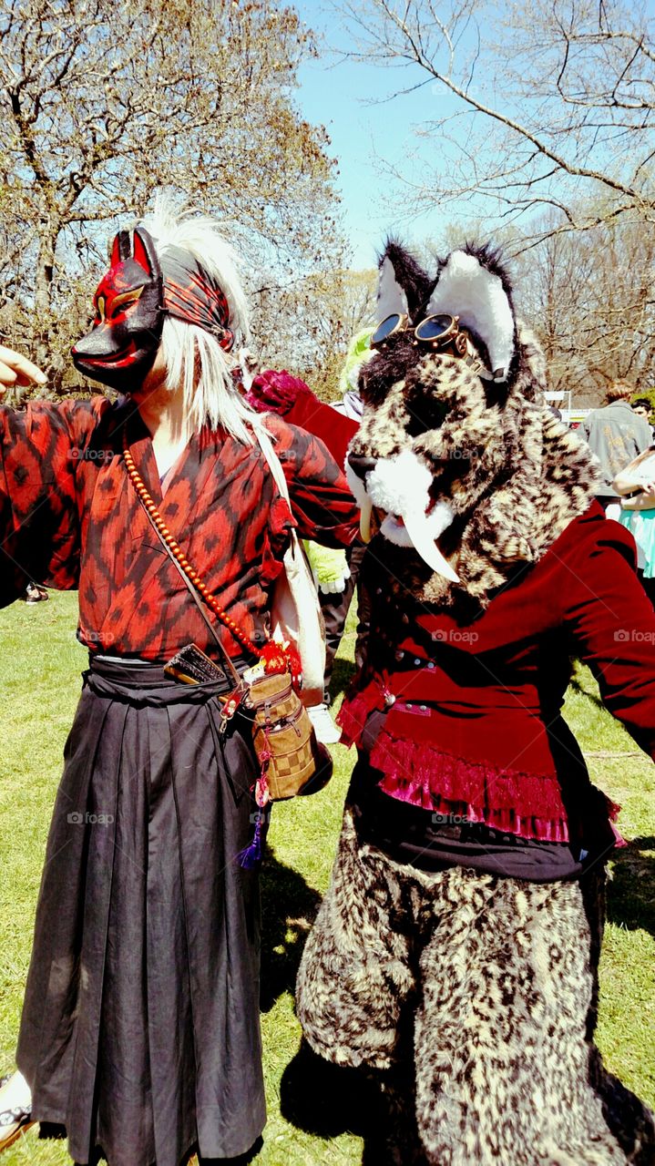 Cosplay at Cherry Blossom Festival