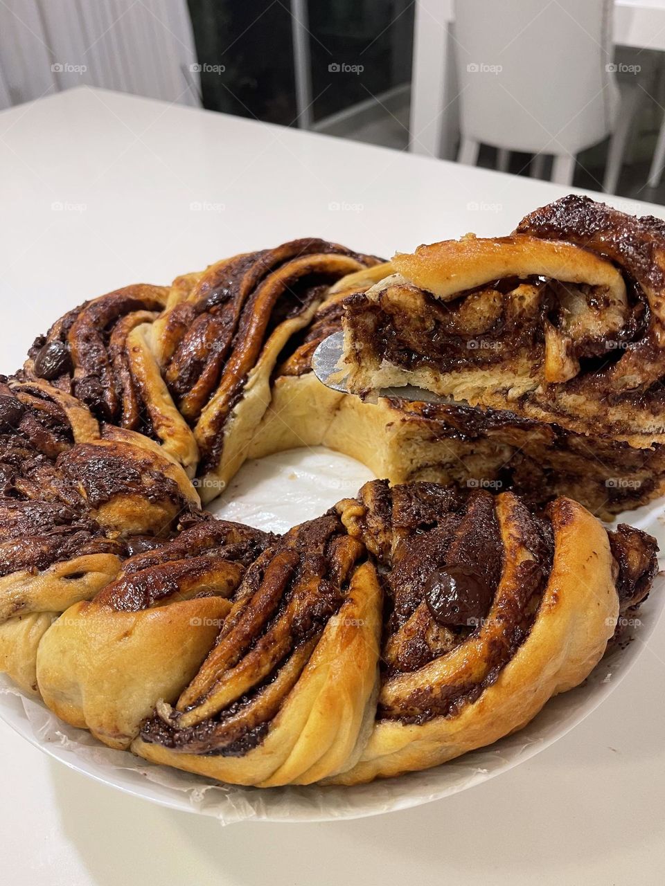 Chocolate babka