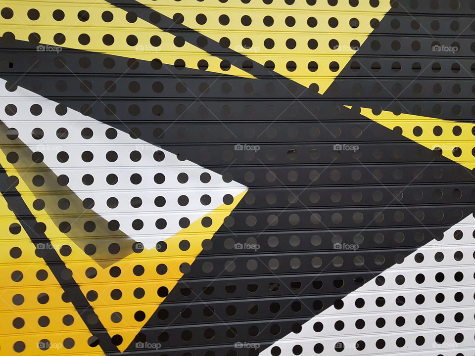 Graffiti on a shutter