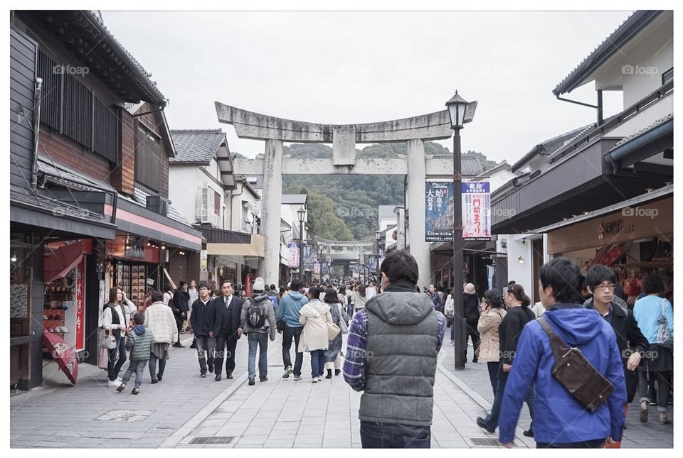 Dazaifu street entrance