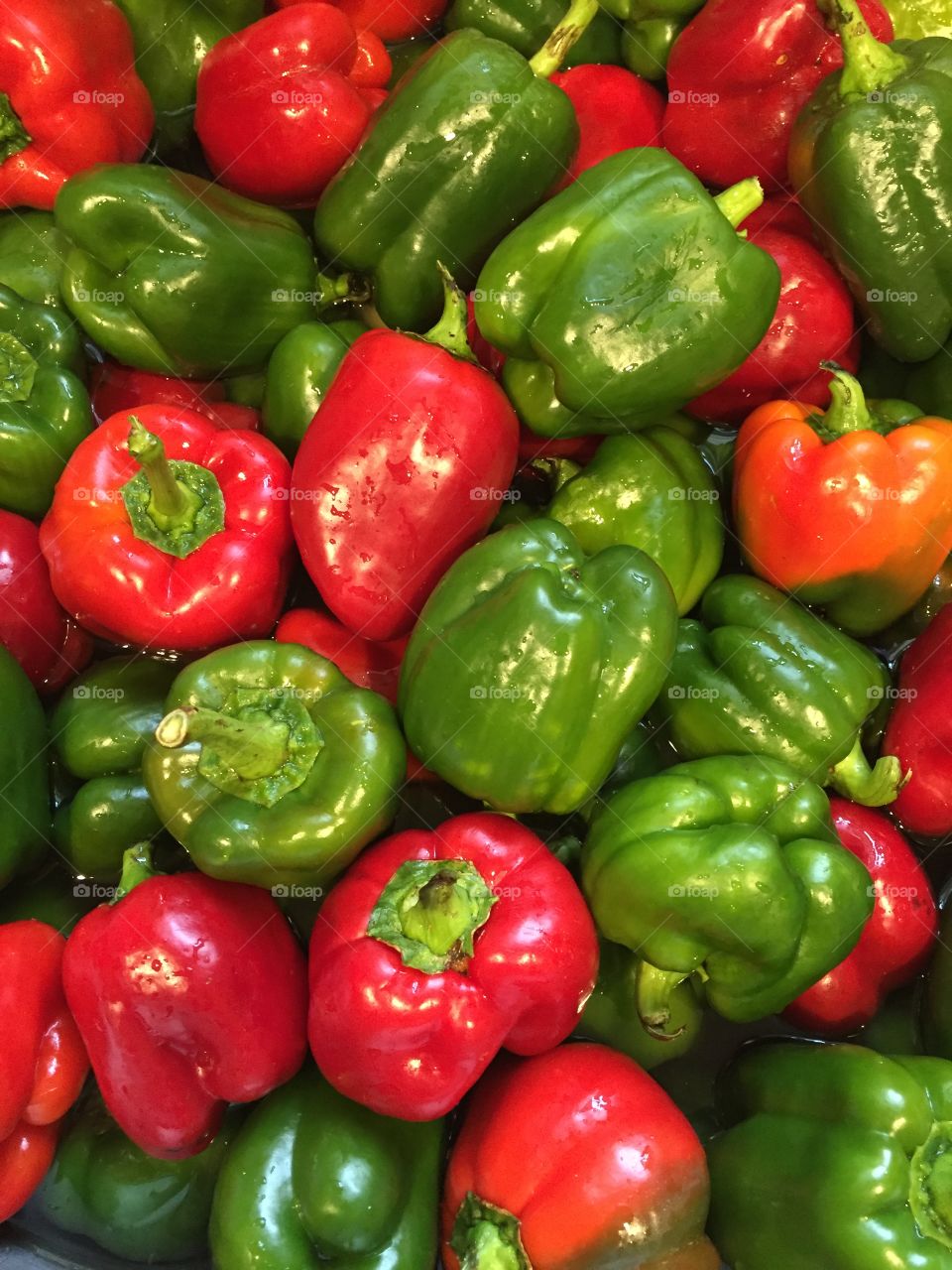 Fresh peppers