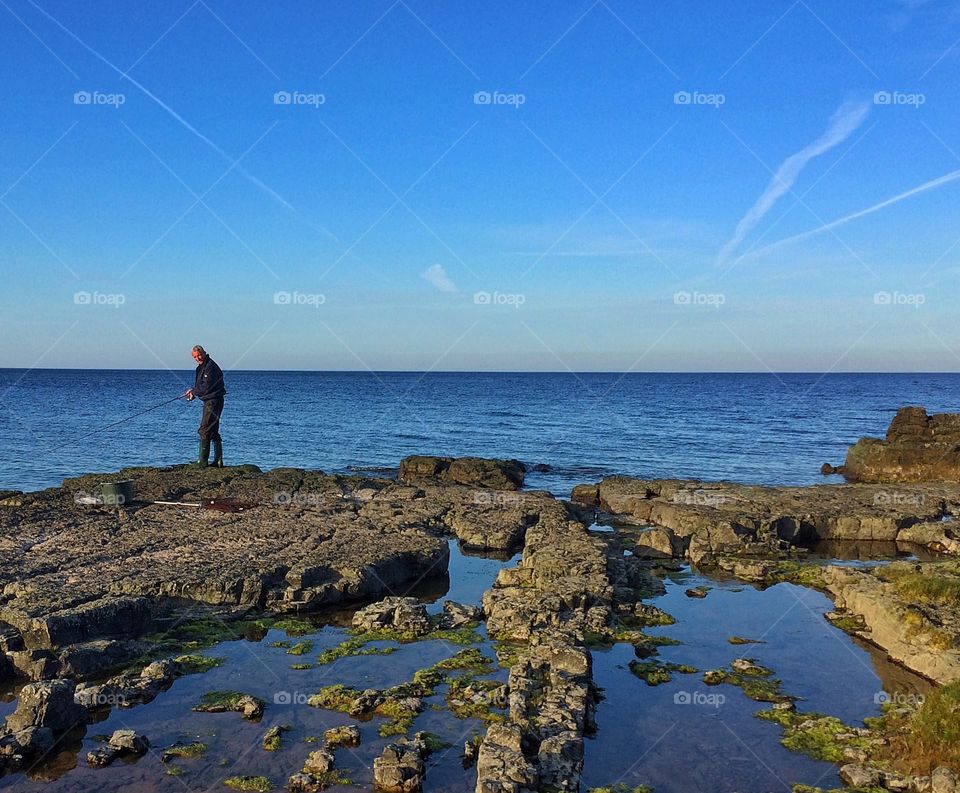 Fishing with a view