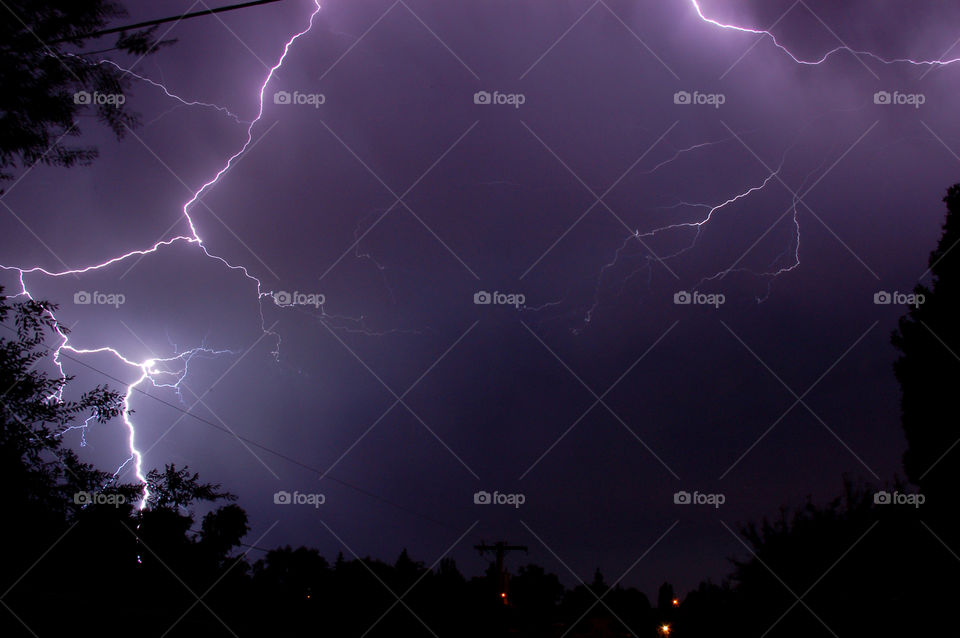 Summer Lightning Storm