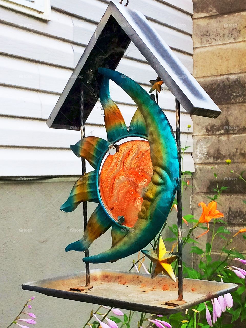 Bird feeder decoration 