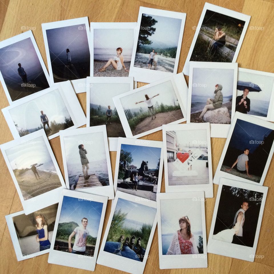 Polaroid shots