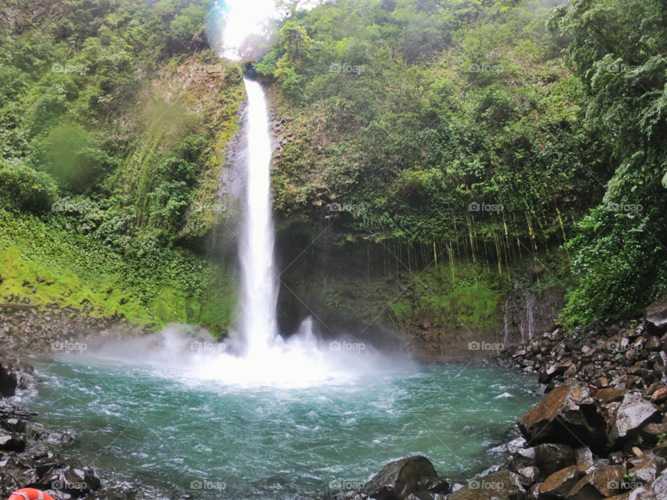 Fortuna waterfall