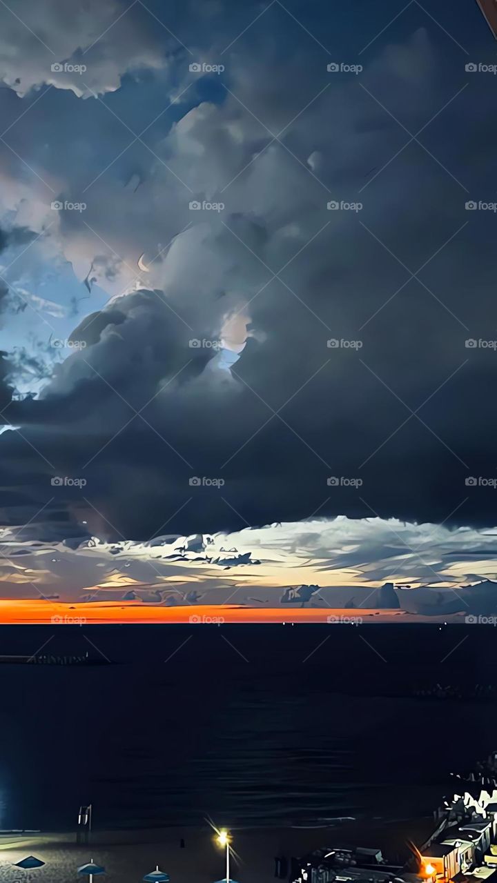 Alexandria cloudy days