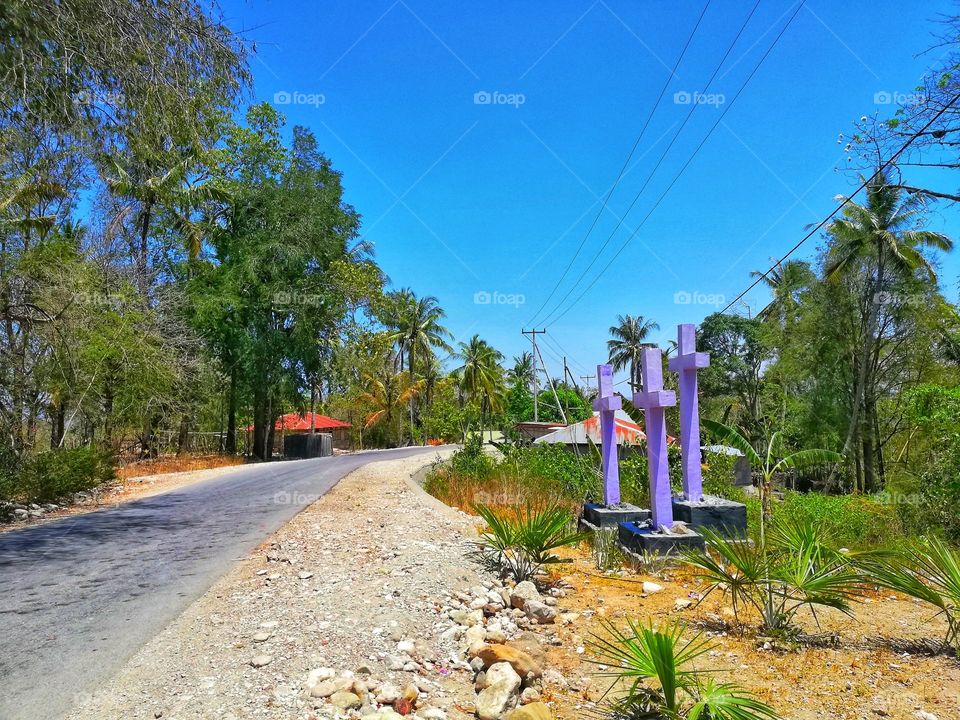 a corner of the village