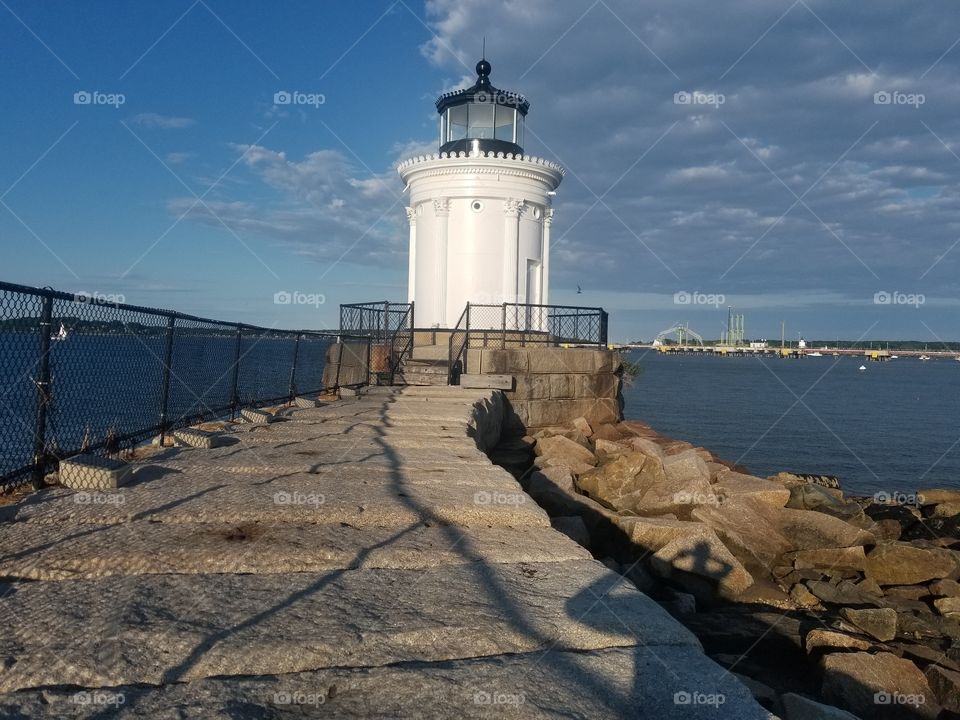 Yet another shot of this beautiful lighthouse at Bug Light in South Portland,  Maine