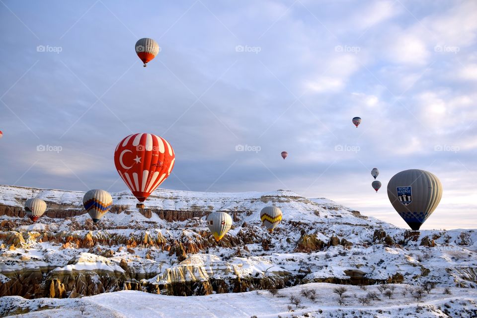 Hot Air Balloons at cappadocia, turkey