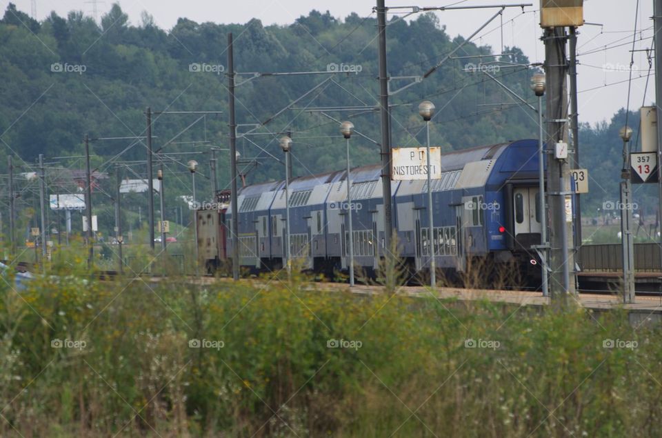 Nistoresti, Prahova Valley, old train