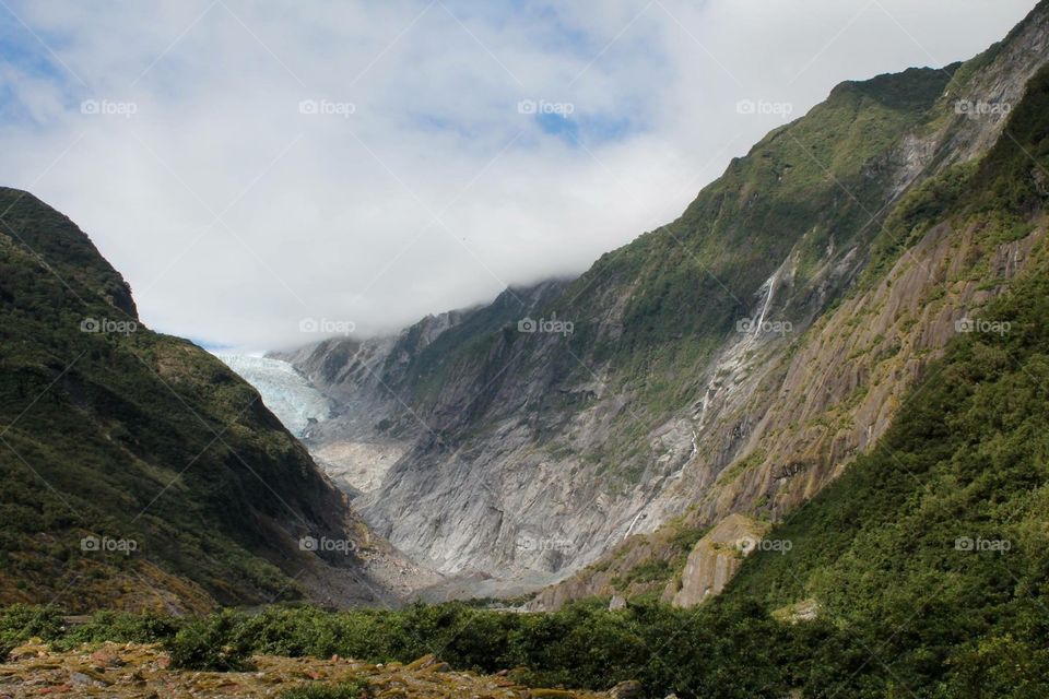 Beautiful glacier valley! 
