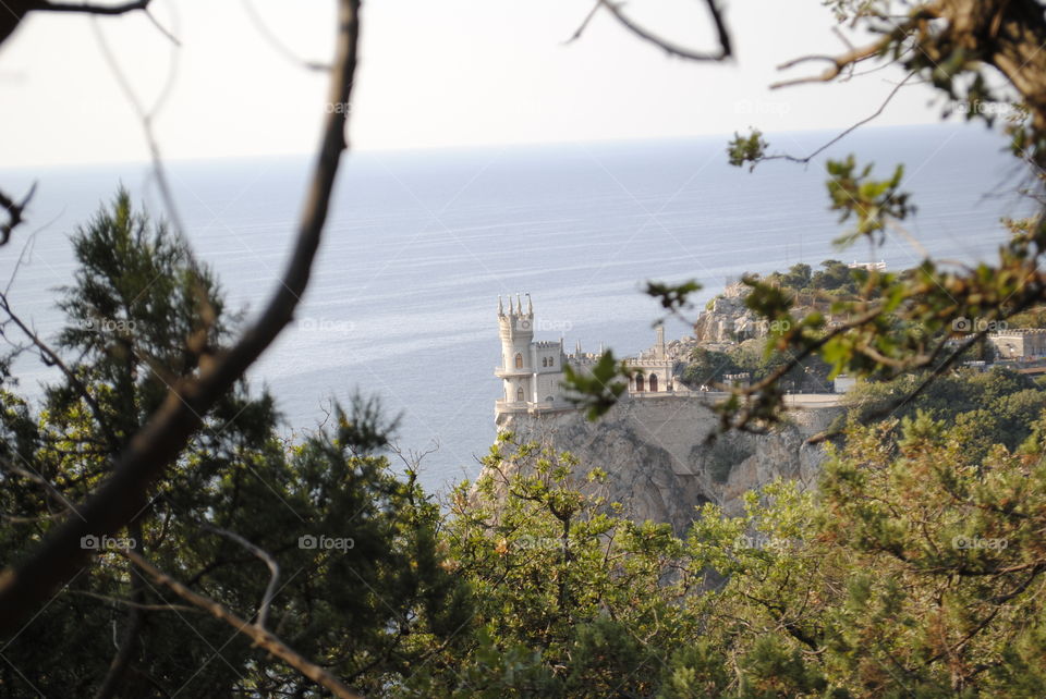 The castle "swallow's nest" in the Crimea