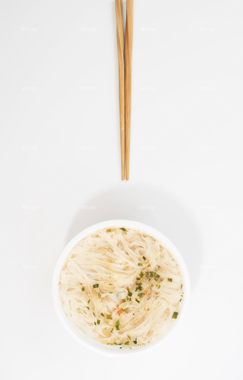 Chopstick and Noodles always come together for me. I always use chopsticks whenever I eat noodle based food such as pho and ramen. It just feels more authentic and makes the dish complete.