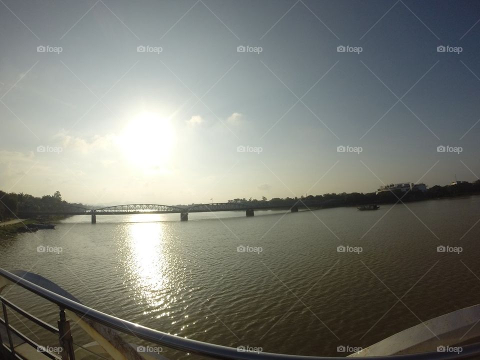 Bridge in Hue, Vietnam