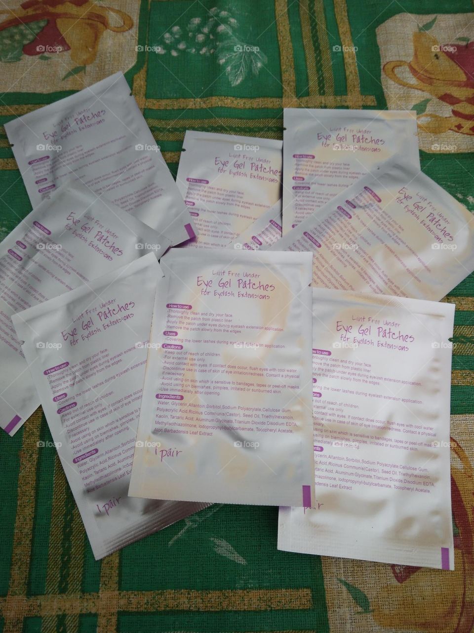 eye gel patches for eyelash extensions