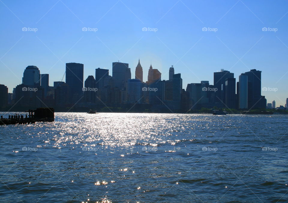 New York City from Across the Water