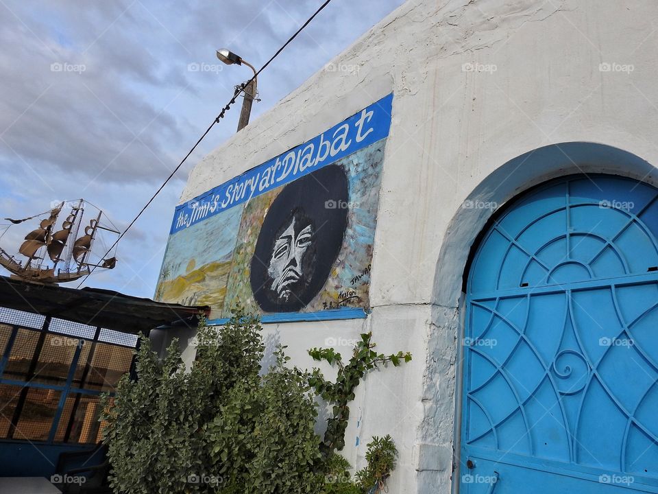 Jimi Hendrix bar Diabat Morocco