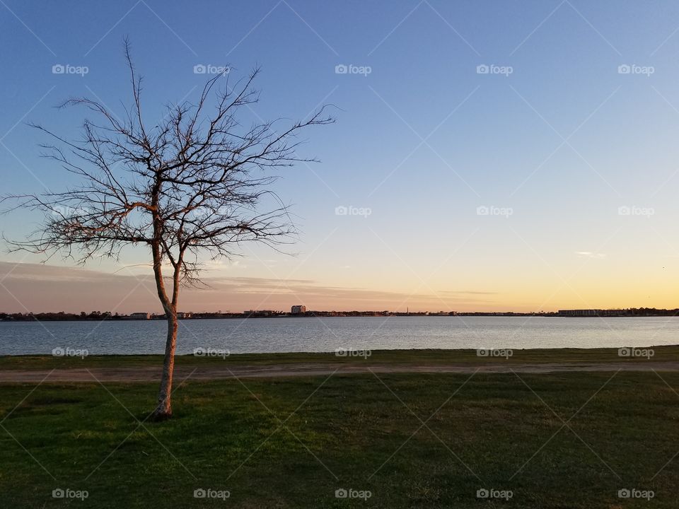Clear Lake Sunset
