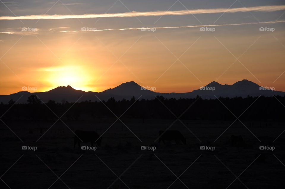 Central Oregon Sunset