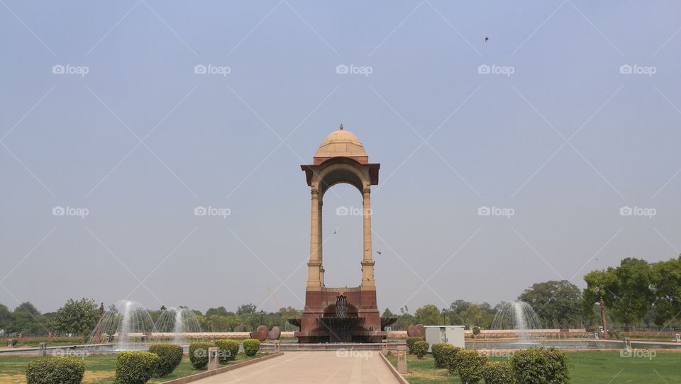 india gate, delhi, india