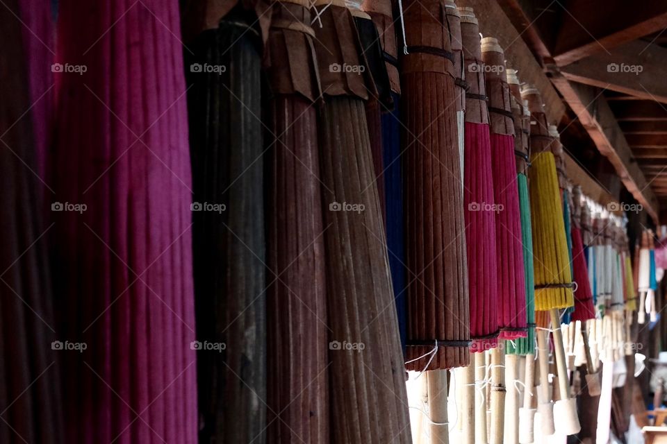 Hanging parasols