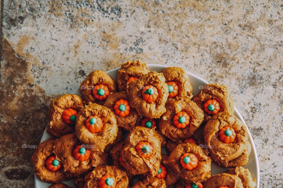 Pumpkin cookies