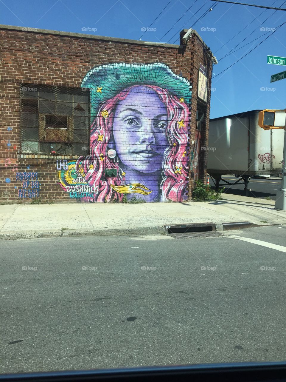 Brooklyn street art #nycstreetart #streetart #nyc 