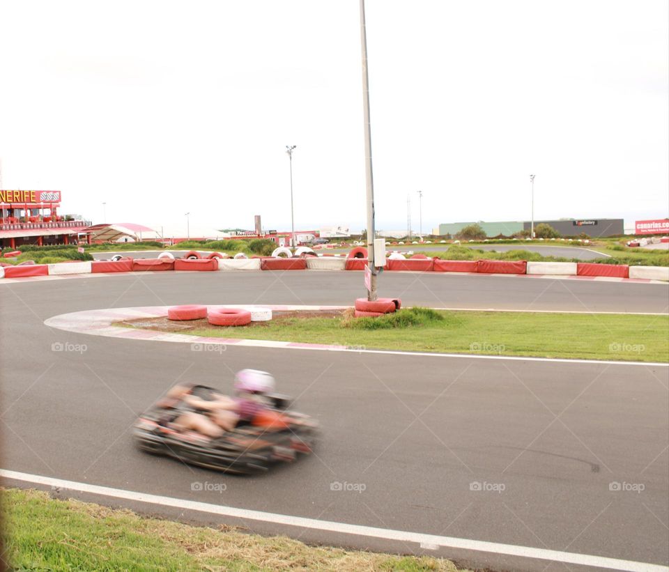 Long exposure karting