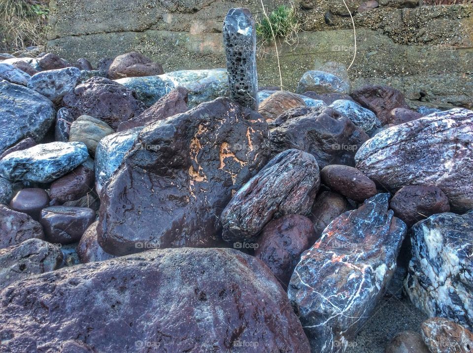 Blue rocks
