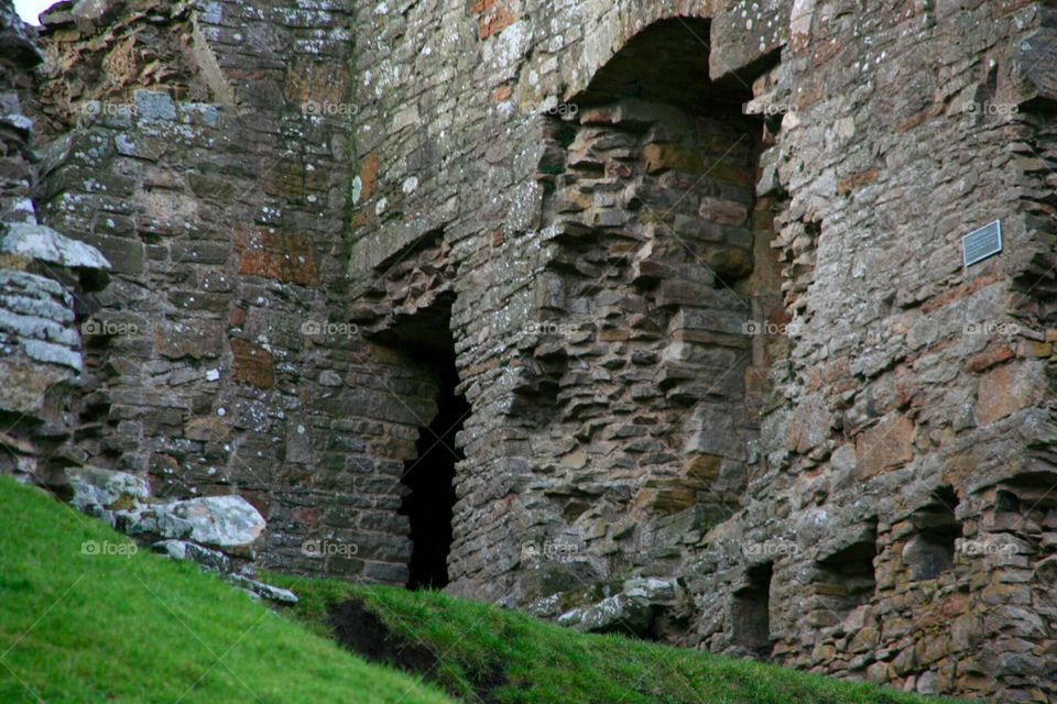 Duffus Castle Ruin