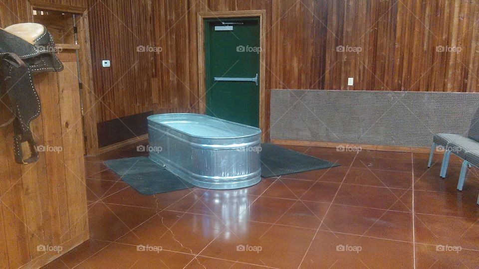 redneck babtism. this is how you get babtized at the cowboy gatherin