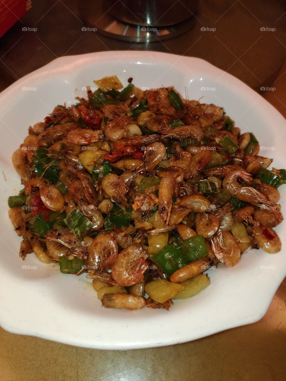 Hunan Spicy Shrimp