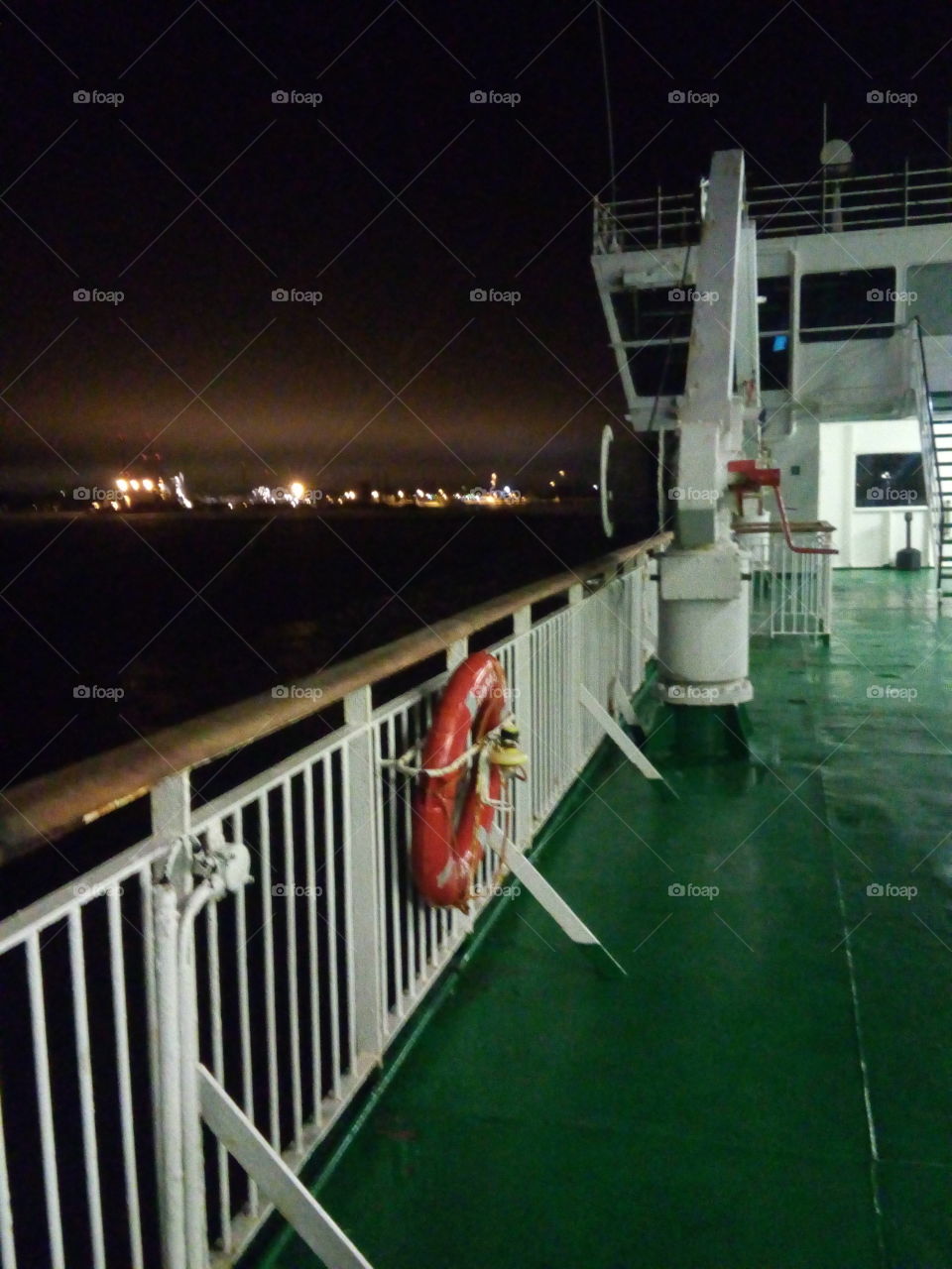 on the ferry from Finland to Sweden
