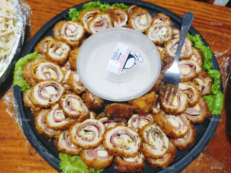 Cordon Bleu for dinner..