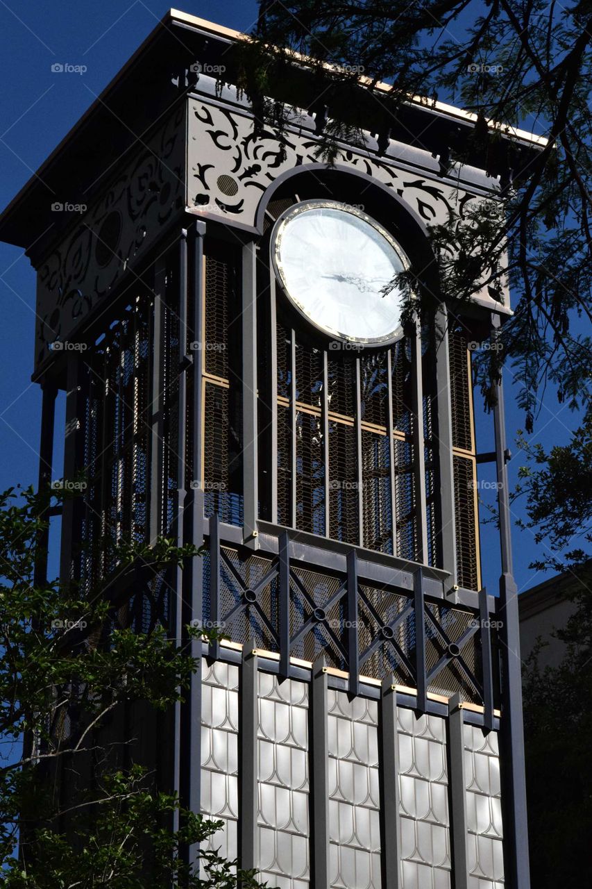 clock of San Antonio