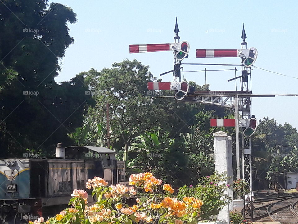 Railway signals