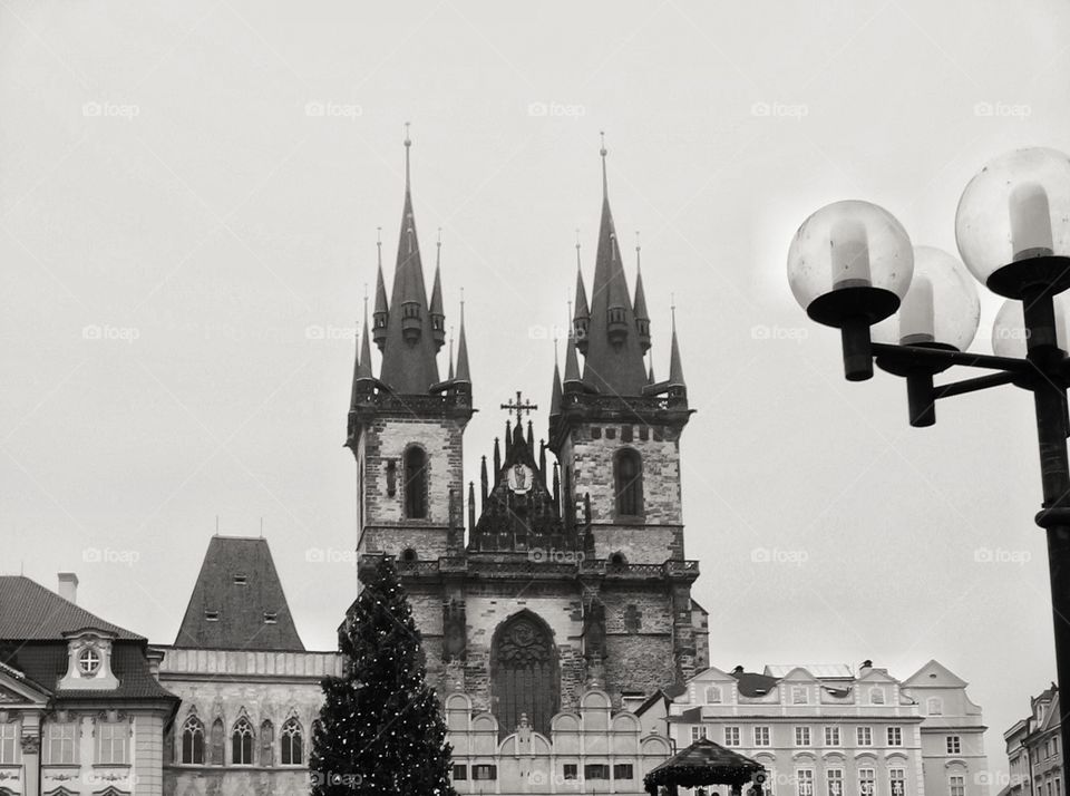 Architecture. Beautiful Prague