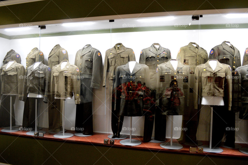 Historic military uniforms