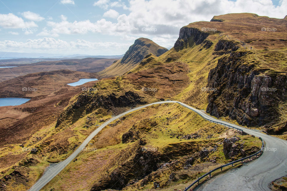 View of isle of skye, Scotland