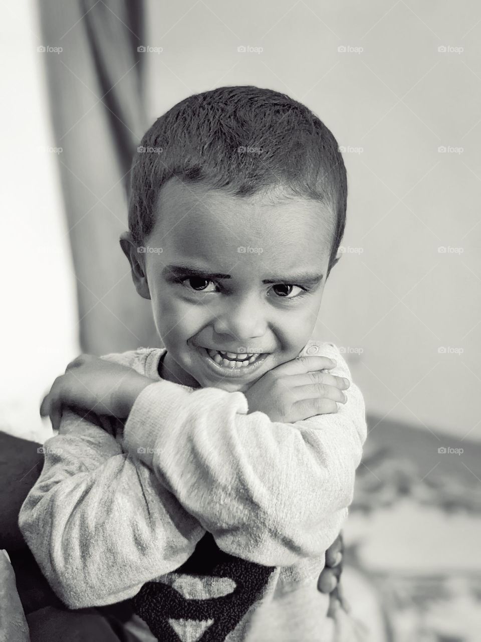 when I show his new teddy to him ✨