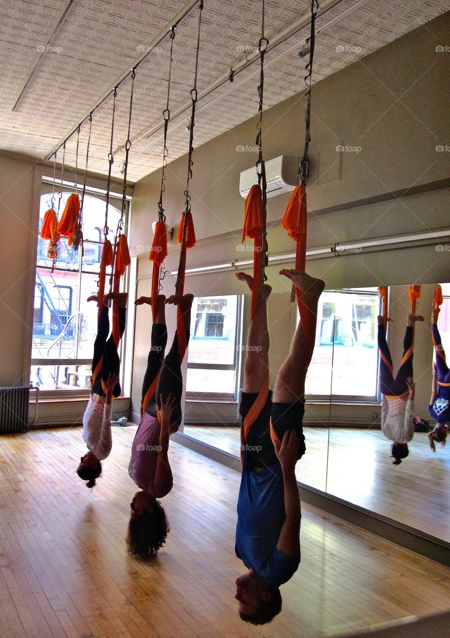 Aerial yoga nyc