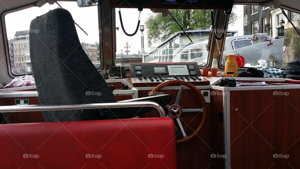 going to work on water ferry