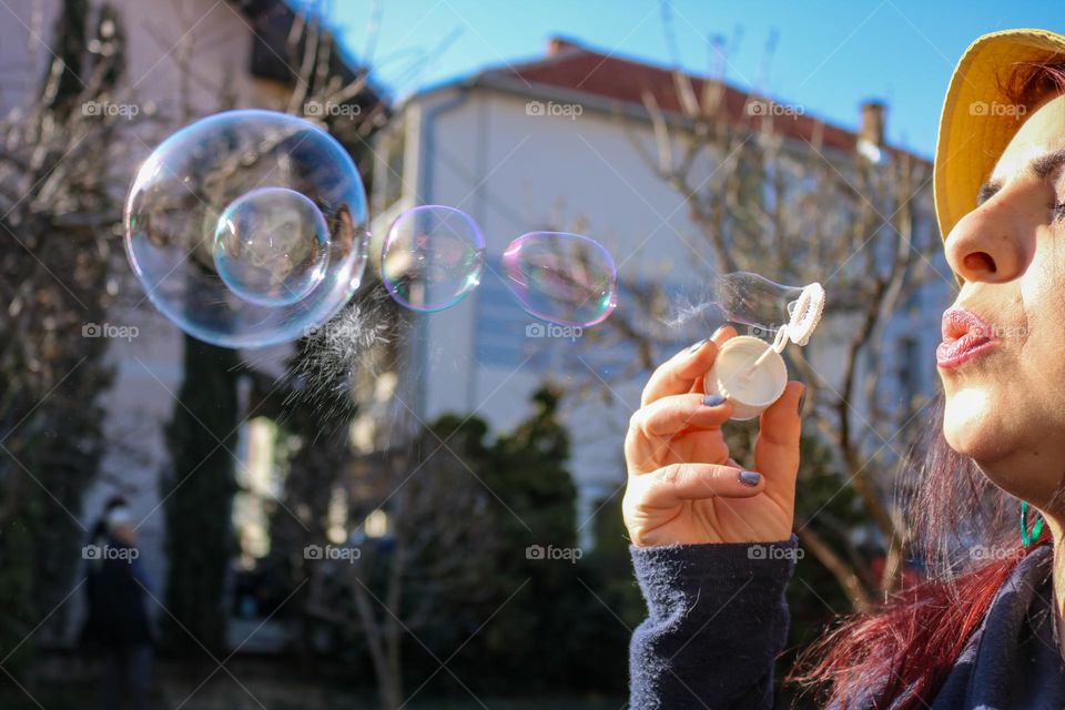 Soap bubbles