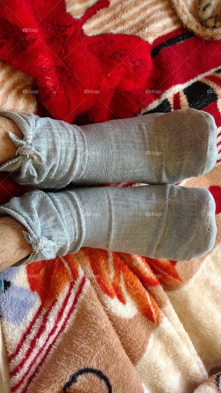 Meias. Minha estratégia.