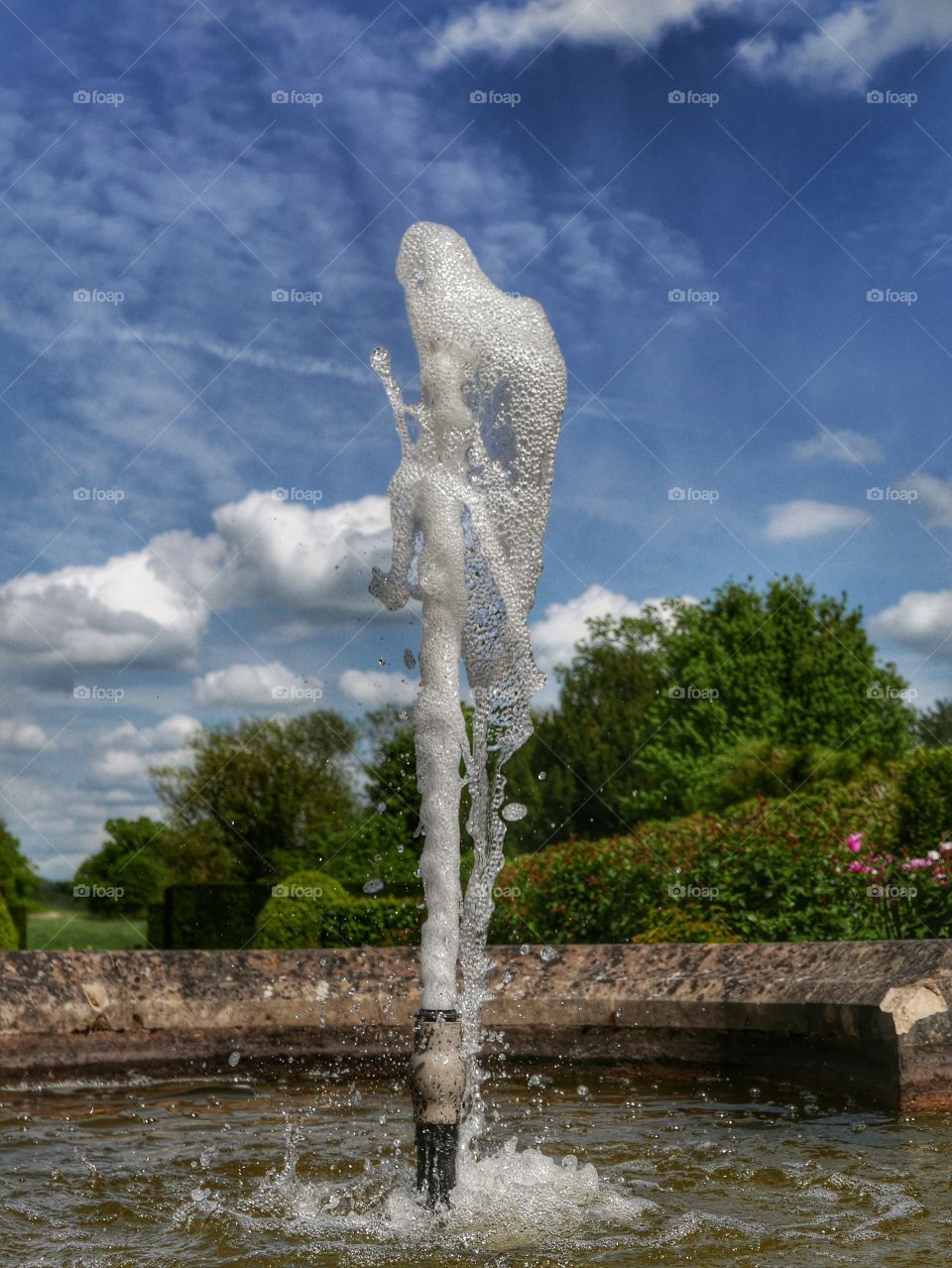 Fountain. Garden